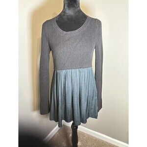 Kimchi Blue Urban Outfitters Mini Dress Women's Size S Black Cotton C5